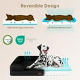 thumbnail image 4 of Orthopedic Dog Bed for Small Dogs, Waterproof Memory Foam Small Dog Beds with Sides, Non-Slip Bottom and Egg-Crate Foam Medium Dog Couch Bed with Washable Removable Cover,Black, 4 of 17