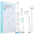 thumbnail image 4 of Ganfancp Kit de Limpieza Dental - Cepillo de Dientes con 2 Puntas Limpiadoras,1 Cepillo de Dientes y Espejo Dental-5 Modos de Funcionamiento, Ipx7 Ofertas Del Día Sólo En Línea 1X Cuerpo Principal De, 4 of 7