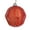 Burnished Orange, variant on Vickerman 5" Periwinkle Glitter Faceted Ball Ornament, 3 per Bag