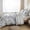 Blue & Brown, variant on Duvet Dover Queen Size - 100% Cotton Comforter Cover, Breathable Bedlinen for Set for Queen Beds, 3-PC Wildflower Comforter Cover Sets,Desert Rose