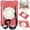 Red, variant on Dteck Case for Samsung Galaxy Tab A9 /A9 Plus 11Inch 2023, Heavy Duty Shockproof Rugged Cover with Portable Rotation Handle Stand Crossbody Shoulder Strap for Samsung X210/X216/X218,Rainbow Rosegold