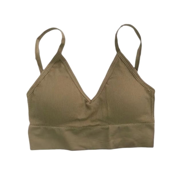 Camisero sin costuras acolchado con correas para dormir Macarena Bralette para mujer