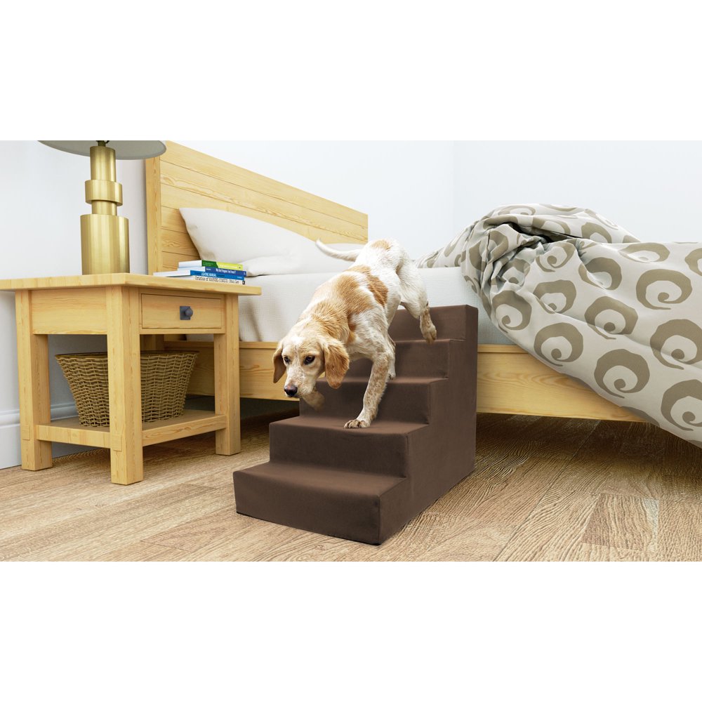 Precious Tails High Density Foam 5 Steps Pet Dog Stairs