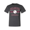 thumbnail image 2 of Wild Bobby City of Philadelphia Baseball Fantasy Fan Sports Men's T-Shirt, Heather Black, X-Large, 2 of 6