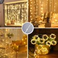 thumbnail image 5 of Guirnalda de luces LED navideñas con control remoto, USB, para bodas, dormitorio, 10 ganchos, 5 of 5
