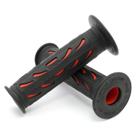 Pro Grip Model 724 Dual Density Sportbike Red/Black Grips (PA0724OERO02)