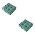 thumbnail image 4 of Inteprter Cojín cuadrado para asiento, cojín para silla, sofá, alfombrilla para el suelo del hogar, antideslizante, elástico, barra de Verde claro 42*42*9cm 2Conjunto, 4 of 6