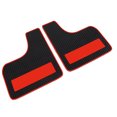 thumbnail image 3 of piezas de guardabarros para coche, estilo deportivo negro, protector intermitente universal, guardabarros de goma de repuesto, 3 of 14