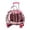 Pink, variant on Plenkra Pet Trolley Case with Upgraded Detachable Silent Wheels, Clear Ventilation Holes Cat Dog Carrier, Cat Dog Carrier with Telescopic Handle