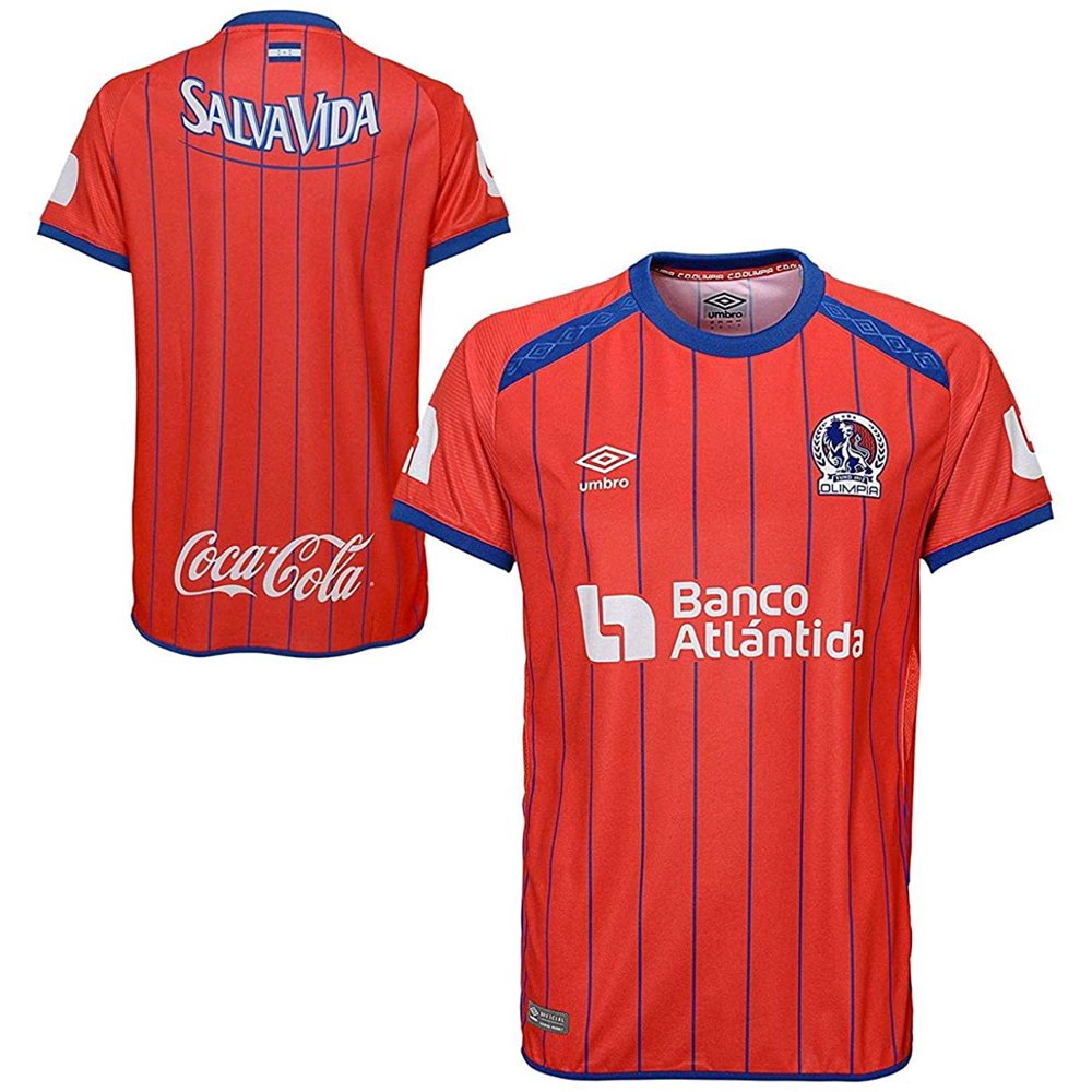 Umbro Men's International Soccer 18/19 CD Olimpia FC Short Sleeve