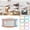 B, variant on Blank Date Labels, Adhesive Stickers, Stationery & Planner Organizer Labels Colorful Bordered Write On Labels, A