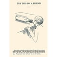 thumbnail image 3 of Retromagic 17x24 Black Modern Framed Museum Art Print Titled - Try This on a Friend - Corked, 3 of 5