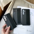 thumbnail image 6 of For Samsung Galaxy S24 Ultra Case with Wrist Strap, Luxury Hard PC + TPU with Finger Wristband Shockproof Protective Case Cover for Samsung Galaxy S24 Ultra,Anti Scratch,Black, 6 of 8