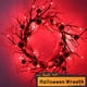 thumbnail image 3 of Corona de Halloween xinyu con ojos rojos y luces para puerta, 3 of 7