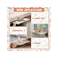 thumbnail image 4 of Cat Perches Upgraded And Thickened Version, Used As Window Sill Cat Window Hammocks, Suitable For Kittens And Pets, Easy To Adjust And Assemble, Can Be Used On Window Sills, Beside Beds, 4 of 6