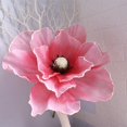 thumbnail image 6 of New Photo Props 30cm Window Display Linen Large Artificial Flower Artificial Flower Giant Simulation Poppy Flower Background Wall GREY, 6 of 8
