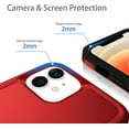 thumbnail image 4 of Entronix iPhone 11 Shockproof Heavy Phone Case, Red, 4 of 8