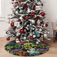 thumbnail image 5 of Picia Game Joysticks Print Christmas Tree Skirt , Christmas Tree Skirt Ornaments for Merry Christmas Holiday Party Decorations Indoor Outdoor-36", 5 of 7