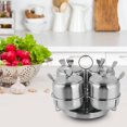 thumbnail image 1 of LHCER Salt Spices Pot Jars, Storage Containers, For Kitchen Spices For Salt Restaurant, 1 of 8