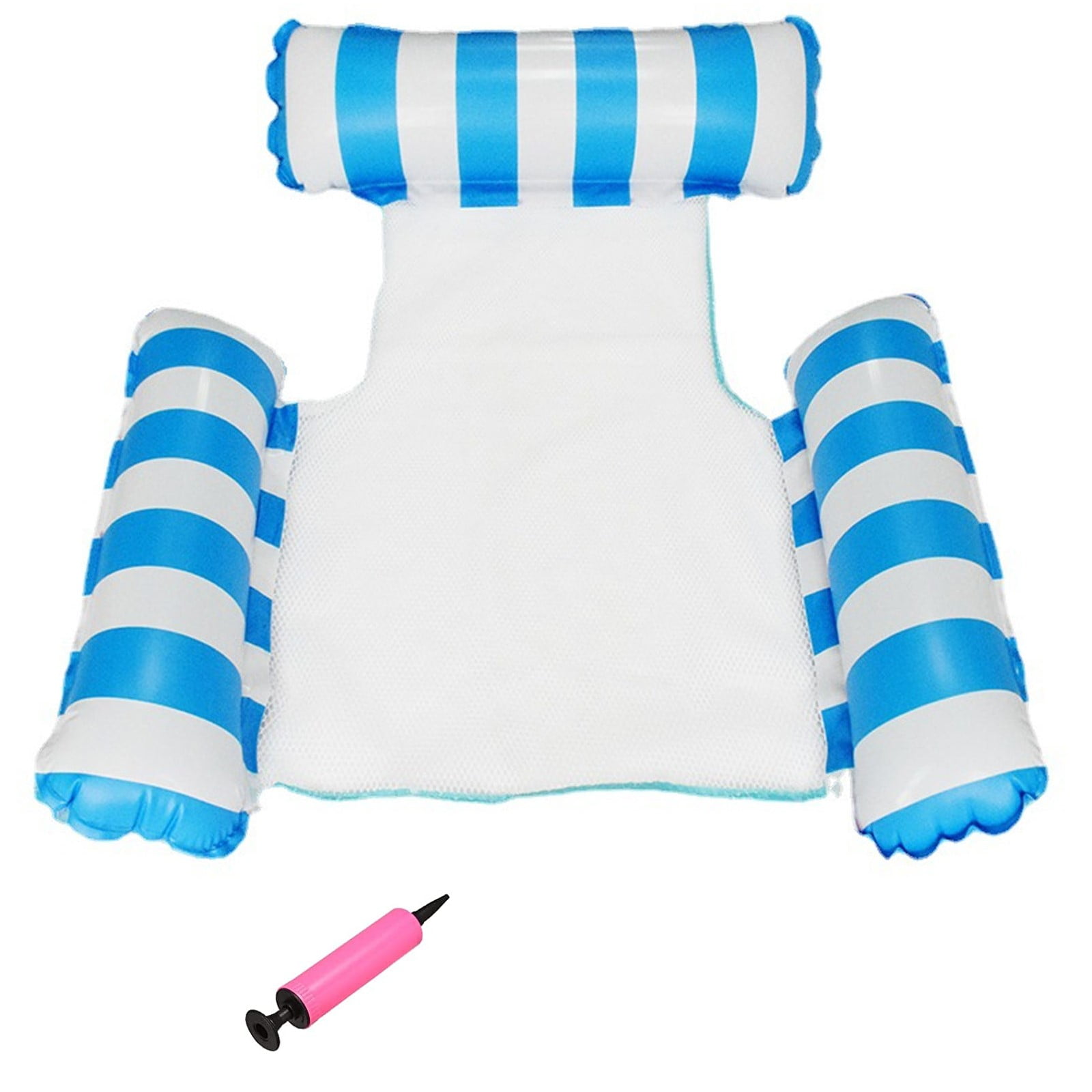 Originalsourcing Float Hammock Swimming Pool Lounger Chair with Pump