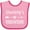 Pink and Fuchsia, variant on Inktastic Grammy Valentine Grandchild Boys or Girls Baby Bib
