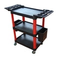 thumbnail image 3 of Rolling Trolley Detalling Tool Cart de herramientas de 3 niveles Cart de servicio de lavado Organizador práctico, Detalling Service Cart Tool, 3 of 8