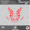 thumbnail image 3 of Kalair GFX Graphics Kit for Yamaha ATV Raptor 125 (All Years) Electron Series, 3 of 5