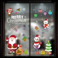 thumbnail image 1 of Pegatinas navideñas para ventana, decoraciones navideñas para el hogar, pegatinas de pared para habitación de niños, calcomanías de Navidad para Año Nuevo, 1 of 4