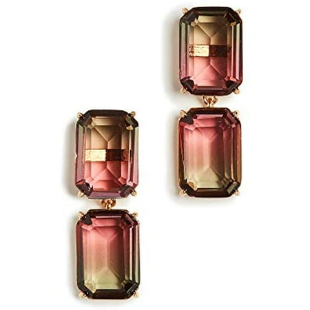 Kate Spade Geo Gems Pink Multi One Size Earrings WBRUH605673