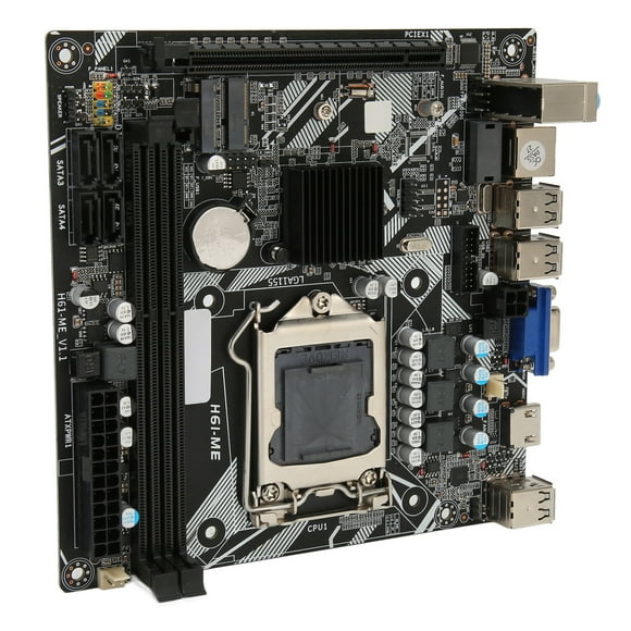 Placa base LGA 1155 ANGGREK Multifásica Power 10 USB 2.0 Mini ITX