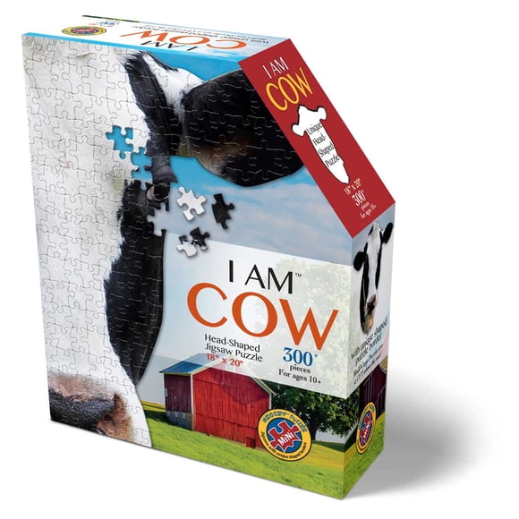 Madd Capp: I AM Cow - 300 piece shaped jigsaw puzzle