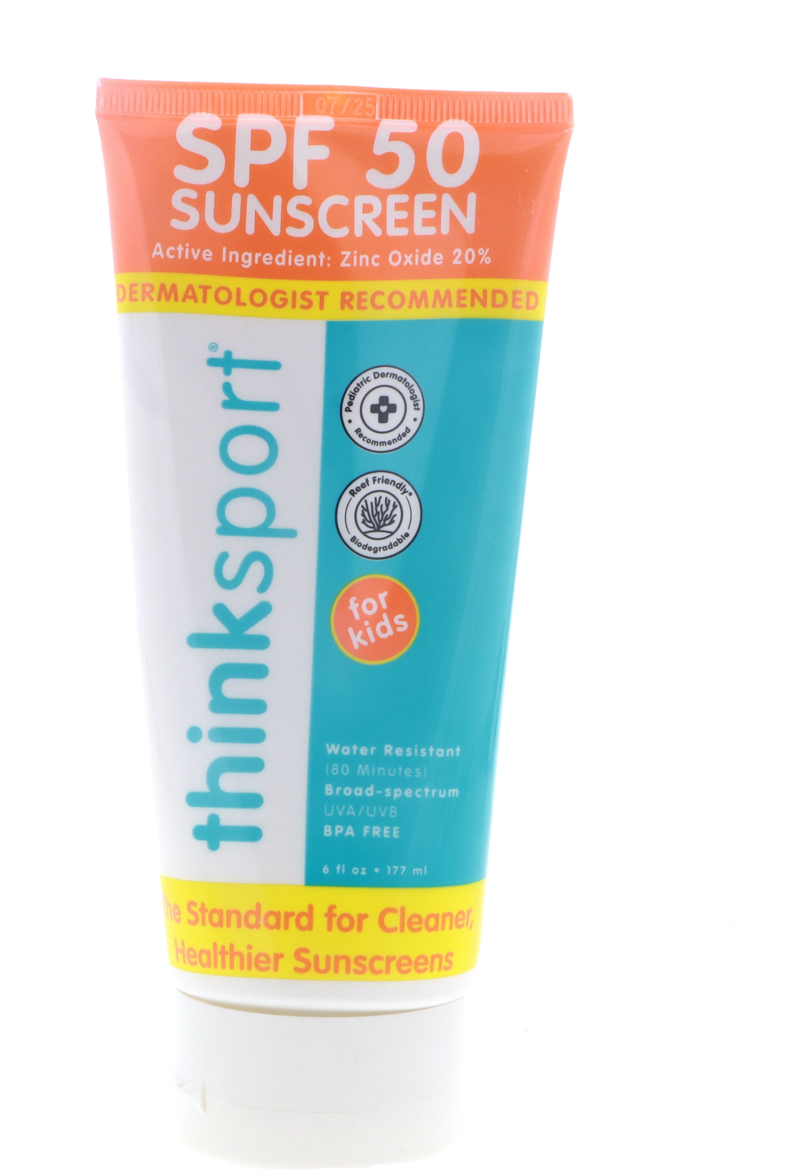 Think Thinksport SPF50+ Sunscreen for Kids, 6 oz 2 Pack