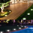 thumbnail image 5 of Ground Lights, 12 Pack 8 LED Solar In-Ground Lights, Waterproof , Cool White, 5 of 5