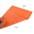 thumbnail image 4 of Uxcell Orange Glitter EVA Foam Sheets 11 x 8 Inch 2mm Thick for Crafts DIY 24 Pack, 4 of 5