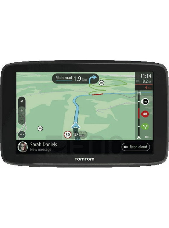 TomTom Car Sat Nav GO Classic, 6 Inch, with Traffic Congestion and Speed Cam Alert Trial Thanks to TomTom Traffic, EU Maps, Updates via WiFi, Integrated Reversible Mount