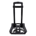thumbnail image 1 of Folding Hand Truck, Luggage Platform Cart Sturdy Construction with Elastic Rope for Travel Shopping, 1 of 7