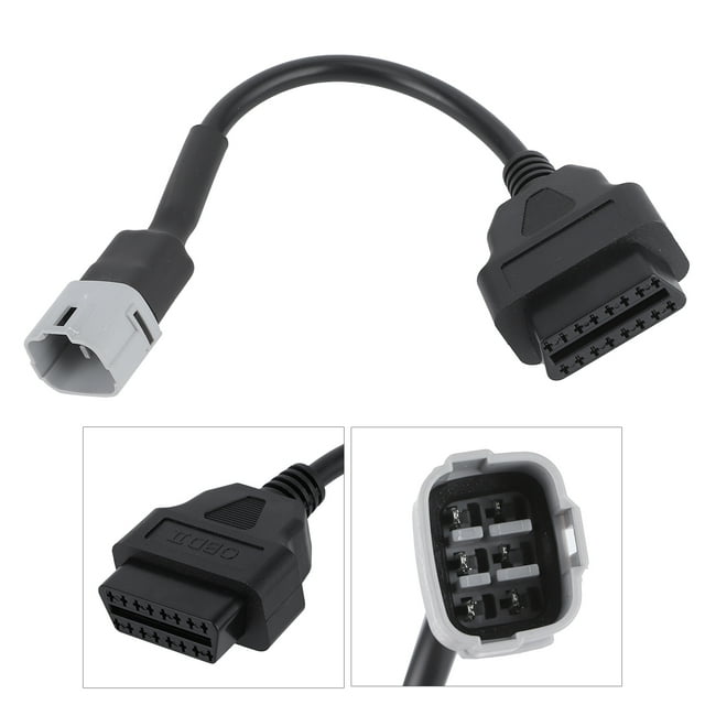 OBD2 Diagnostic Adapter Harness 6Pin OBD2 Cable Harness Replacement Car Accessory Fit For GSX-R 1000/1000R/125