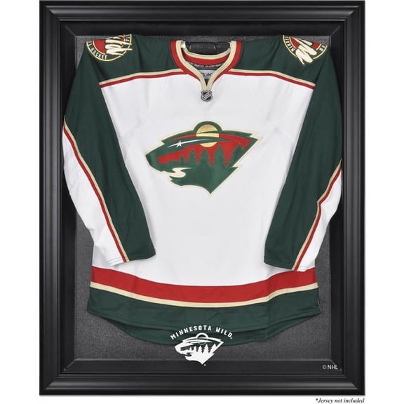 Mounted Memories NHL Jersey Display Case - Minnesota Wild - Black