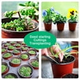 thumbnail image 4 of MesaSe Plastic Plant Flower Nursery Seed Starting Pots Seedling Succulent Grow Containers Set, 4 of 9