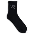 thumbnail image 5 of No Boundaries Ribbed Mid Crew Socks, 6-Pack, Women's, Shoe Sizes 4-10, 5 of 8