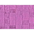 thumbnail image 1 of Ahgly Company Machine Washable Indoor Rectangle Transitional Violet Purple Area Rugs, 5' x 8', 1 of 7