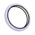 thumbnail image 2 of Fotbe Rainbow Scales Steering Wheel Cover Universal 15 in Car Accessories for Men Women,Steering Wheel Protector Comfortable Protective Case for SUV Sedan Decor, 2 of 8