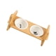 thumbnail image 4 of Tazones de gato elevados tazones de comida de gato lisos con soporte para cuencos para mascotas para mascotas recipientes de agua de comida para regal, 4 of 9