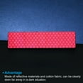 thumbnail image 4 of Uxcell Reflective Patch 1"x4", 4 Pcs Safety Appliques, Red, 4 of 6