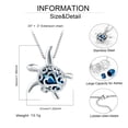 thumbnail image 2 of Stainless Steel Turtle Urn Pendant Memory Necklace Urns for Cremation Ashes Holder Memorial Jewelry, 2 of 4