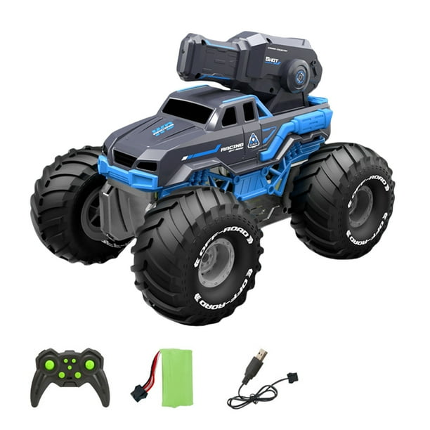 Coche Anfibio RC Acrobático Camión Pistola Juguete Regalos para