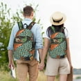thumbnail image 5 of Yiaed Rich Fish Print Backpack, Premium Laptop Backpack, Travel Backpack for Women, Lightweight Backpacks, Comfortable Back Pack-Small, 5 of 7