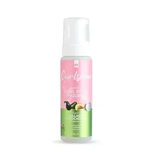 ORS Olive Oil Curlshow Curl Style Mousse Infused with Collagen & Avocado Oil for Strength & Length, Alcohol Free (7.0 oz)