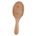 thumbnail image 1 of EeaseMX Cepillo de bambú portátil para cortar el pelo, peine de cerdas, masajeador del cuero cabelludo, antiestático, 1 unidad., 1 of 7