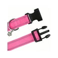 thumbnail image 4 of Reflective Paw Print Decor Nylon Pet Collar For Large/medium/small Dogs, Adjustable Size, 4 of 4